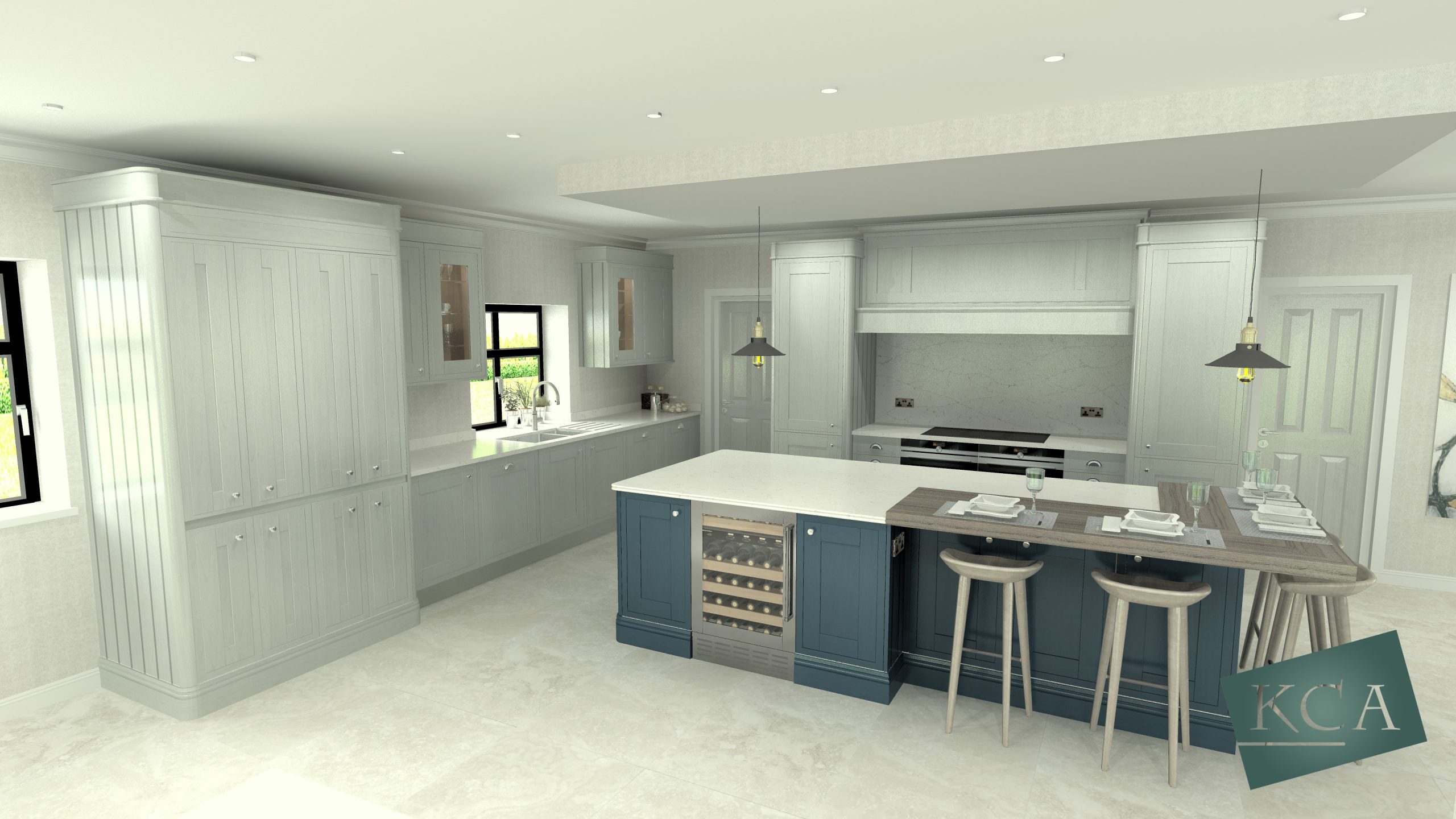 New Kitchen Building Kitchens for 3 New Build Homes, Goring - KCA