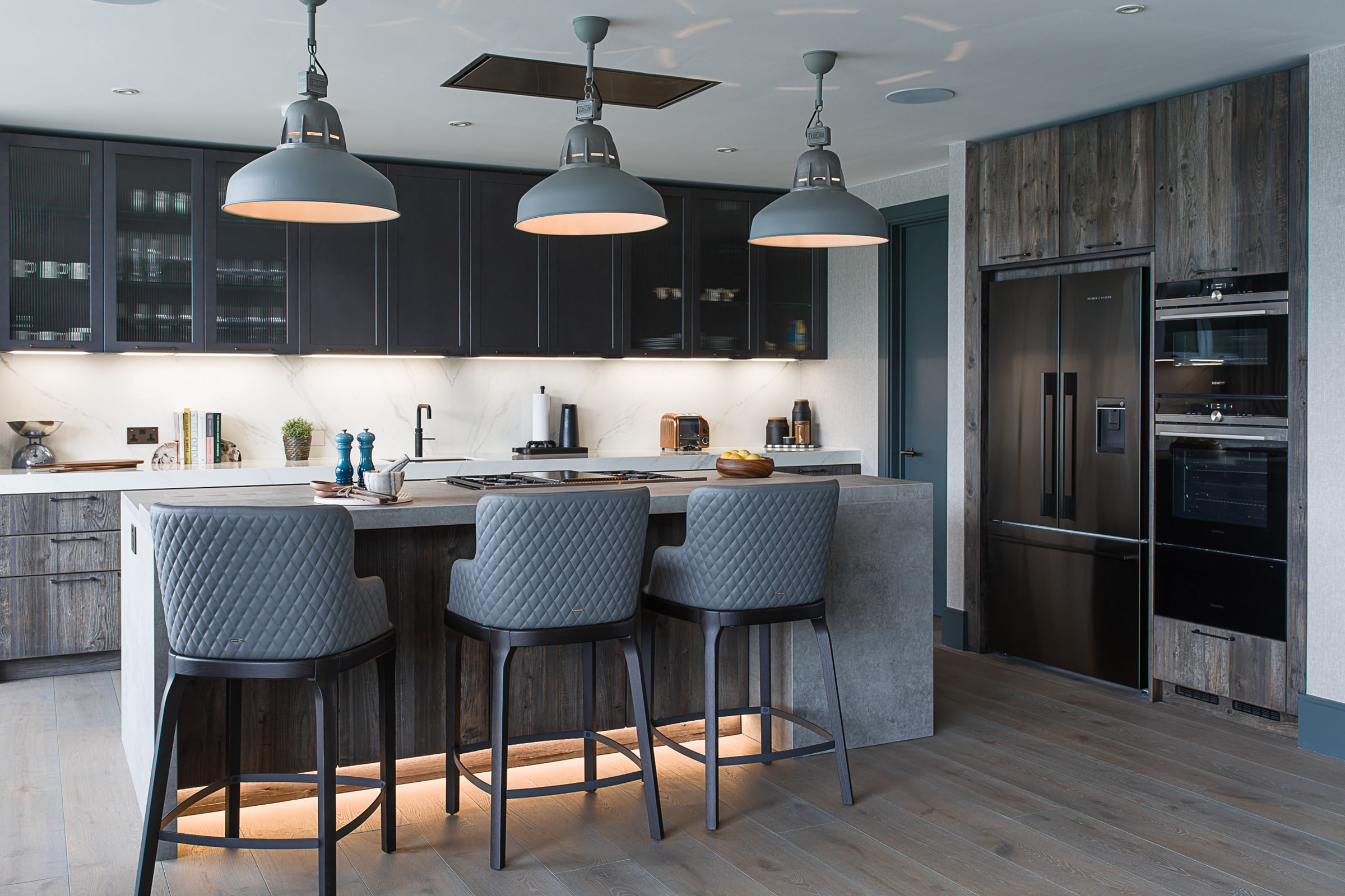 A Luxurious Industrial Kitchen, Cotswolds