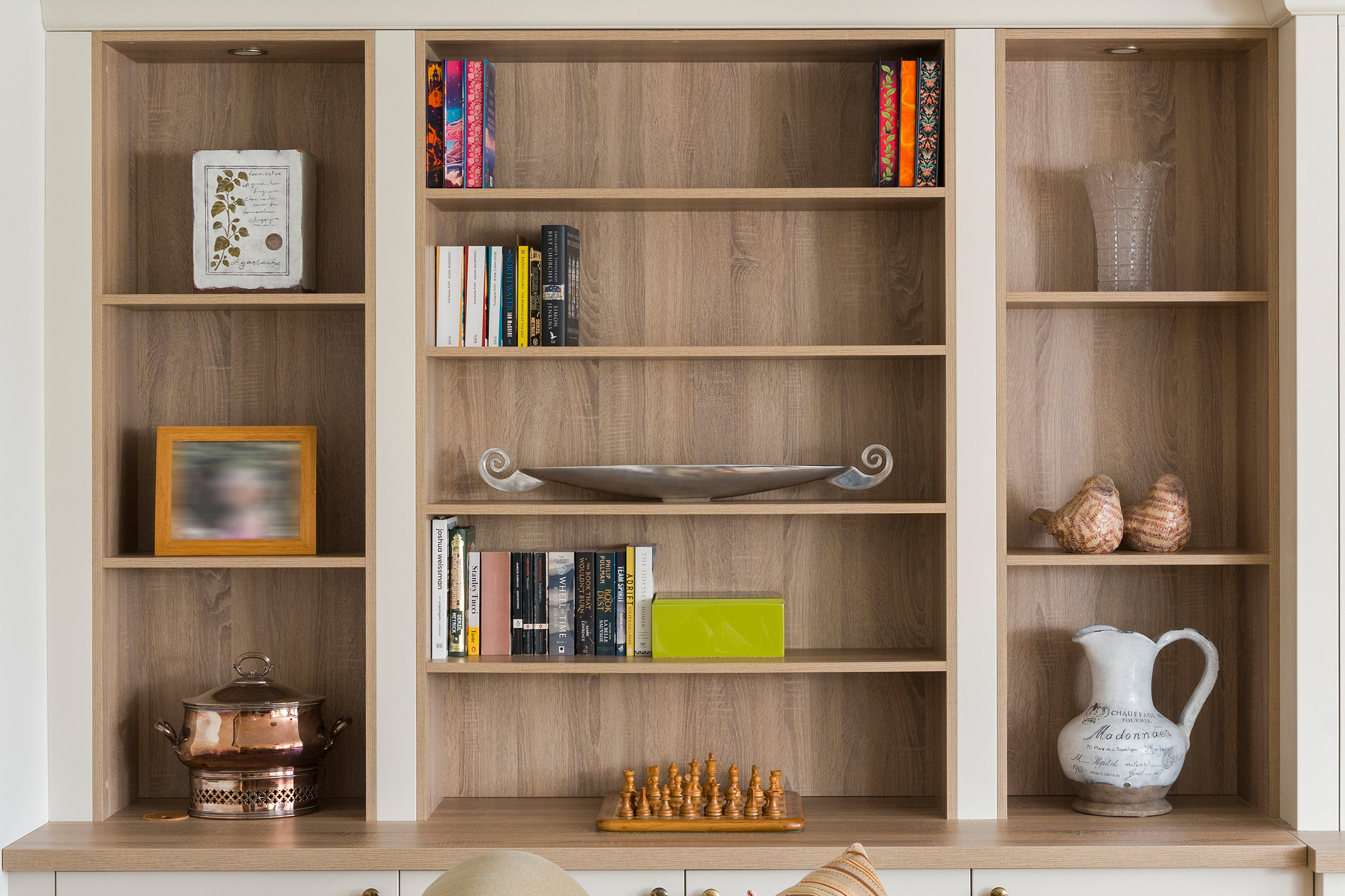 Open bookcase fitted by KCA