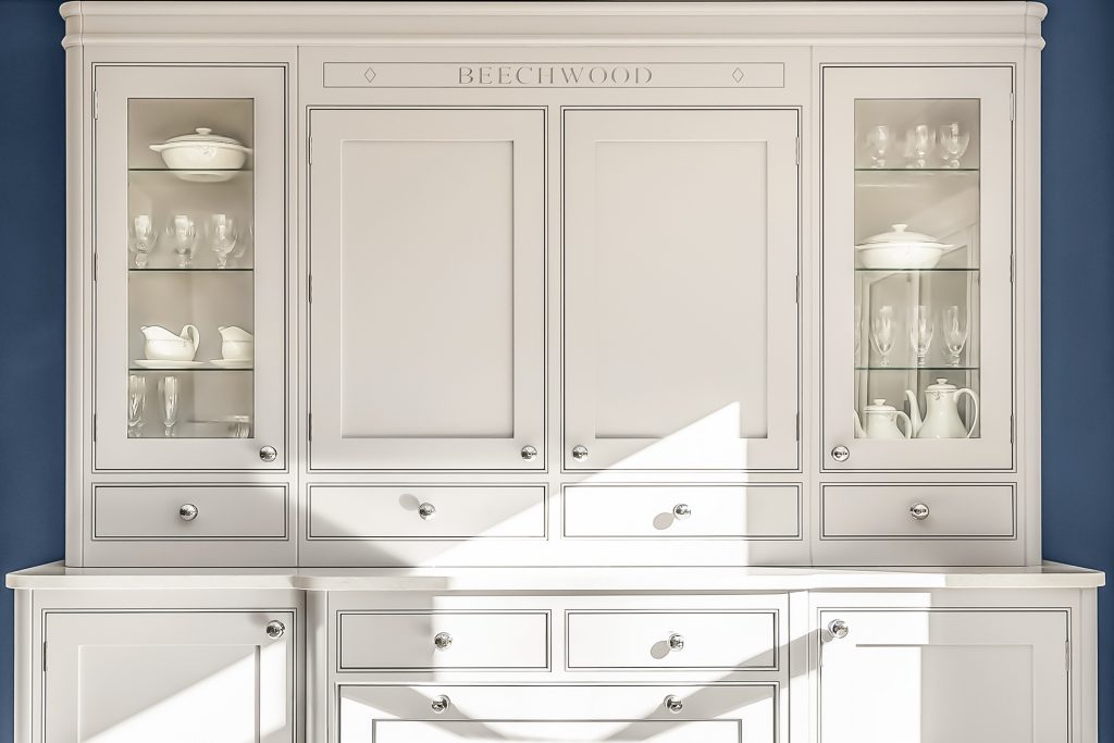 Bespoke luxury kitchen shaker handmade by Davonport and designed by KCA.